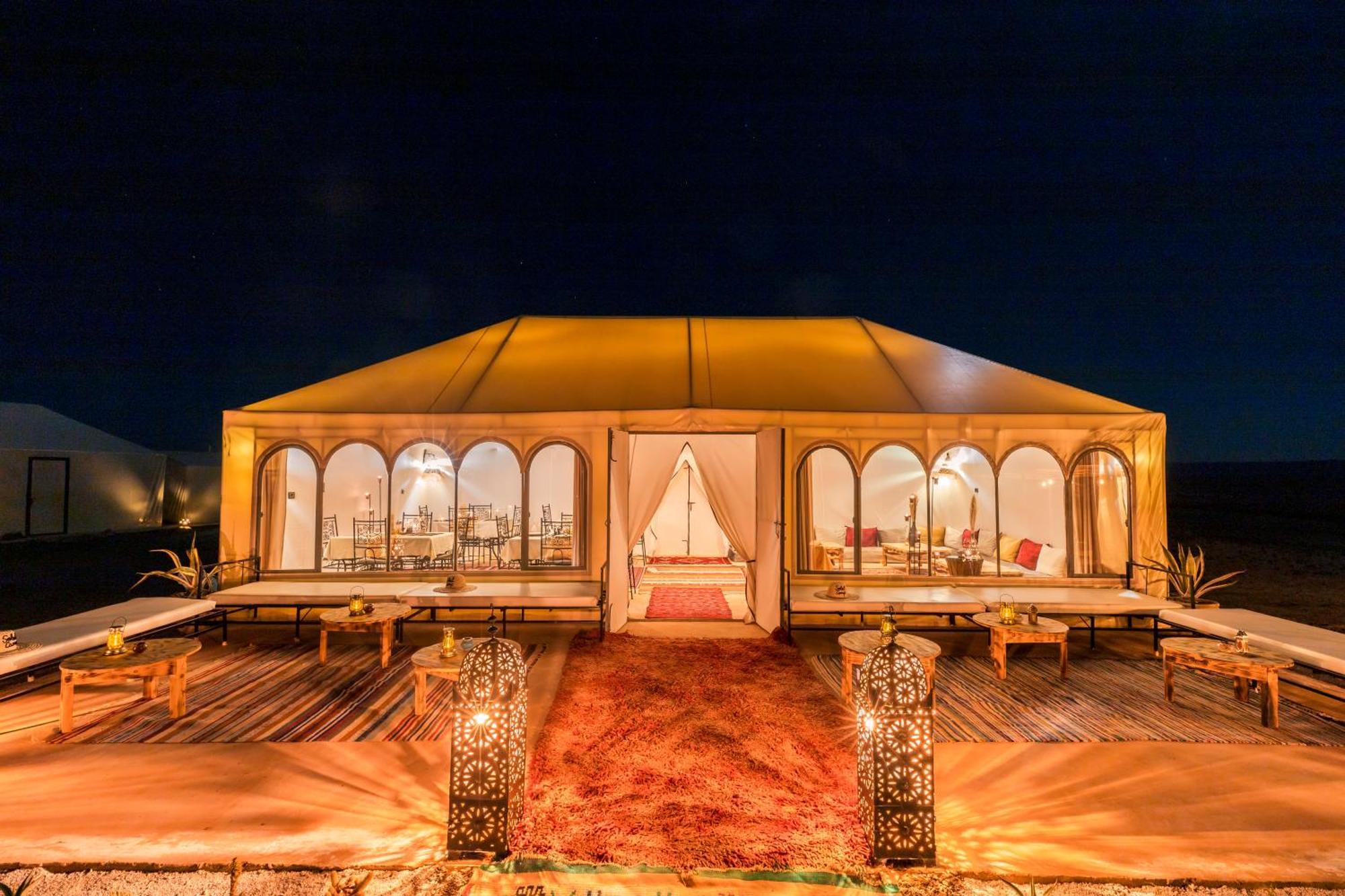 Soleil Camp & Camel Trekking Hotell Merzouga Exteriör bild