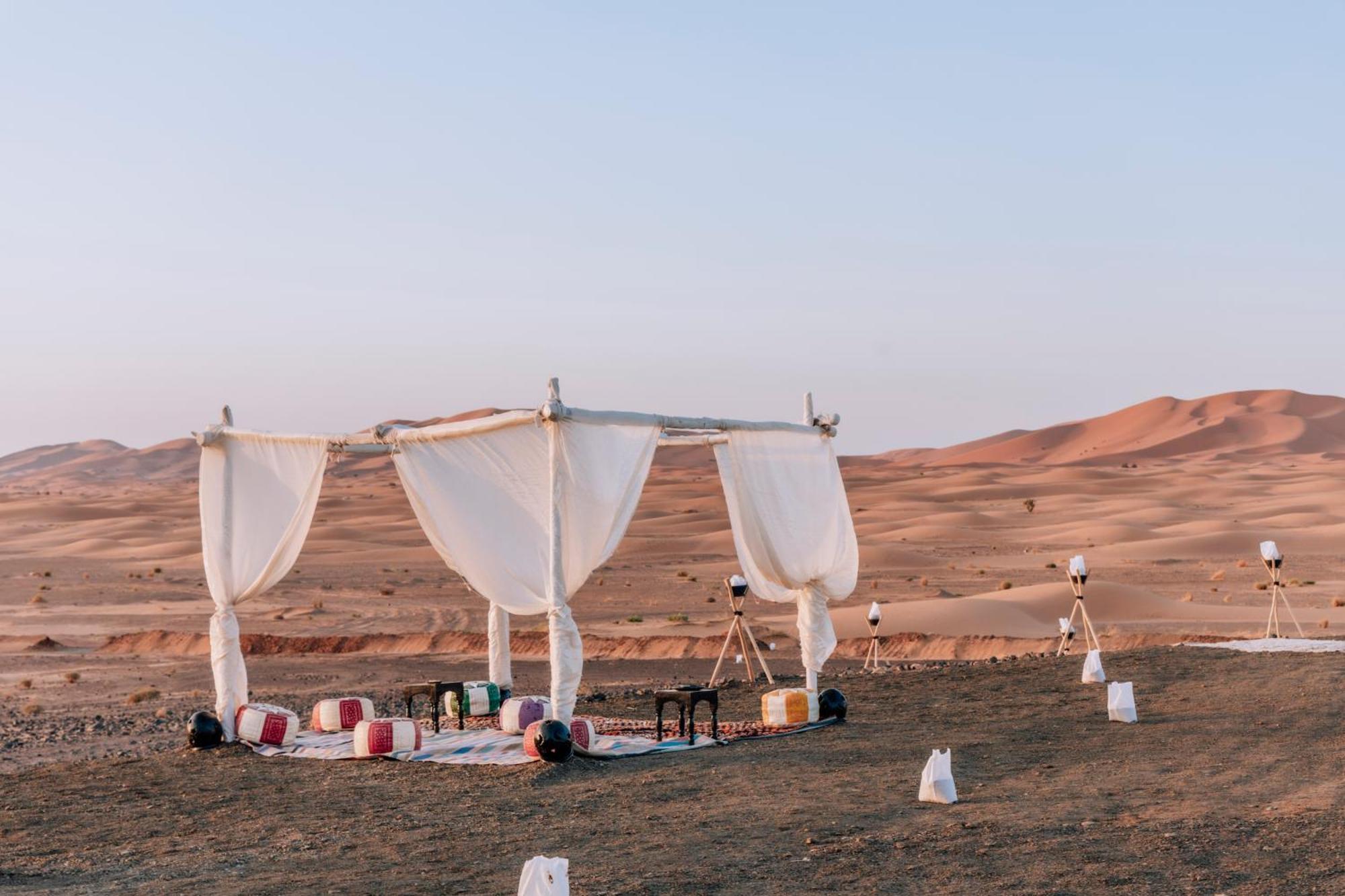 Soleil Camp & Camel Trekking Hotell Merzouga Exteriör bild